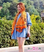 名媛风秋装时尚搭配 散发优雅女人味