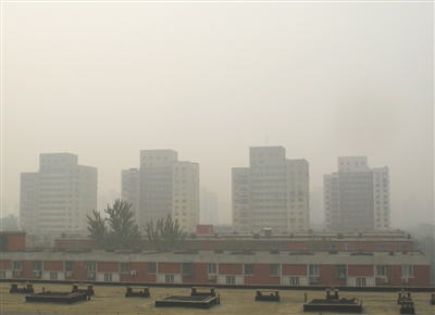 北京空气今日持续重度污染 3日内难改观 (图) 北京空气今日持续重度污染 3日内难改观 (图)